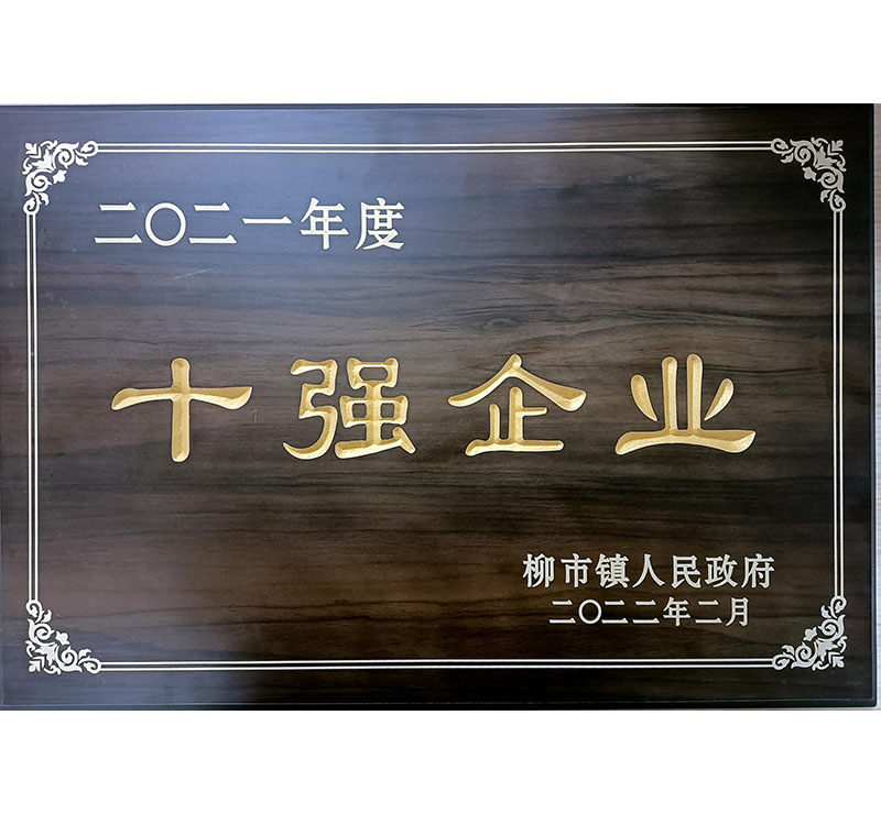 柳市鎮(zhèn)十強(qiáng)企業(yè)