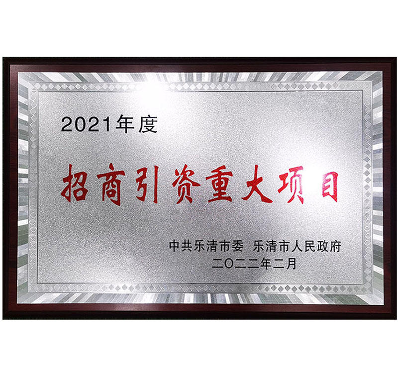 2021年度招商引資重大項(xiàng)目